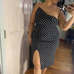 polka dot dress
